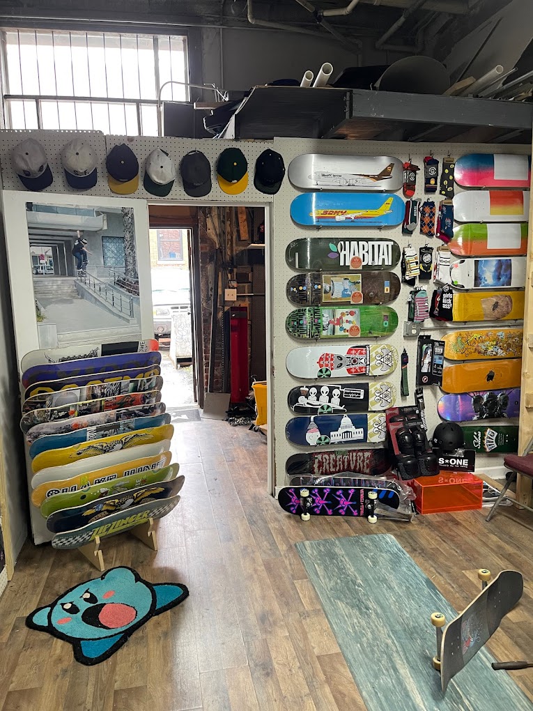 Photo inside Woodstock Skate Shop