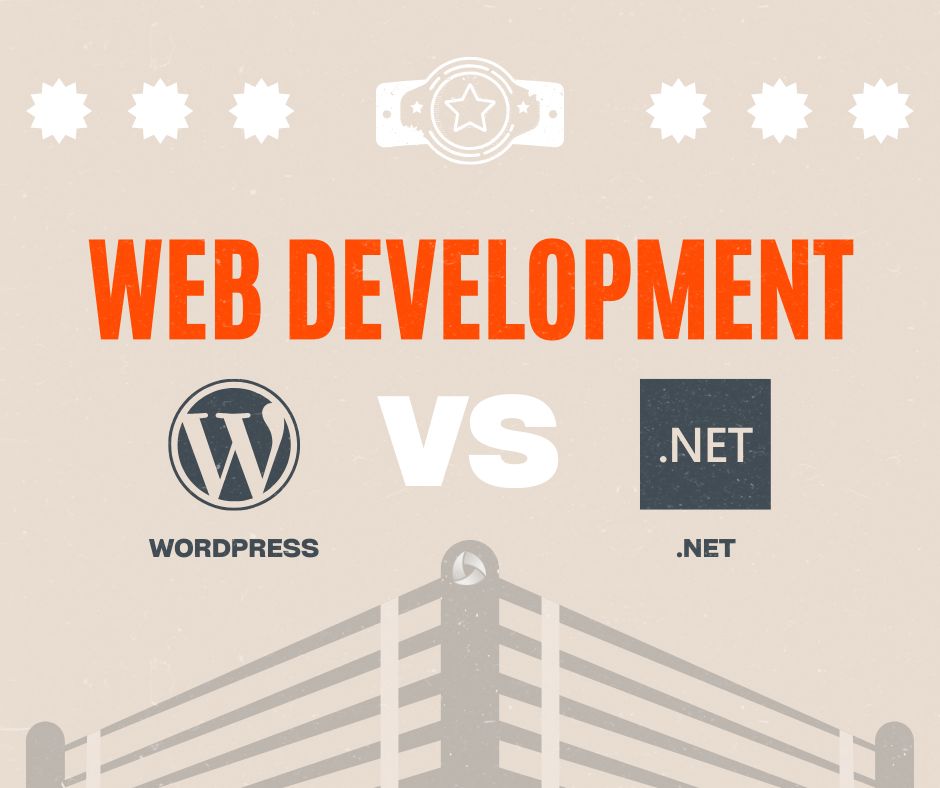 Illustration - WordPress verses .NET